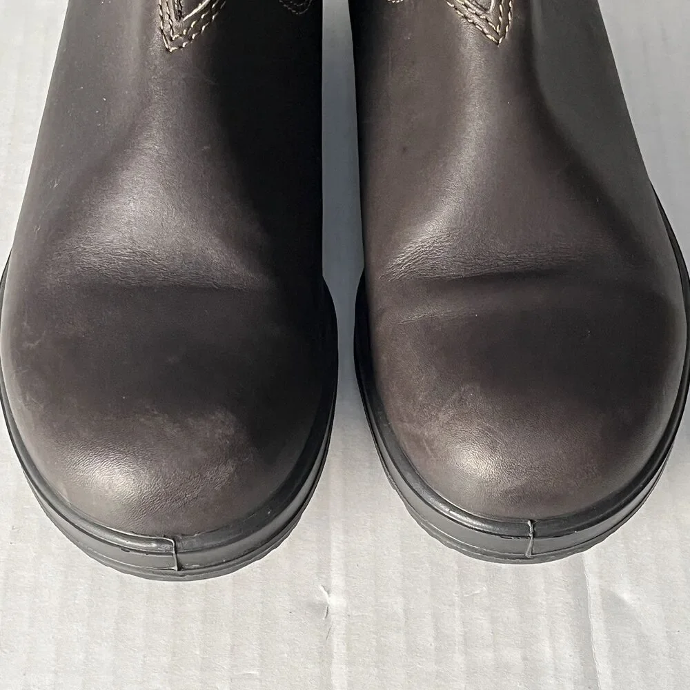 Blundstone Original Series 519 Chelsea Ankle Boots Stout Brown/Olive M 7.5 W 8.5